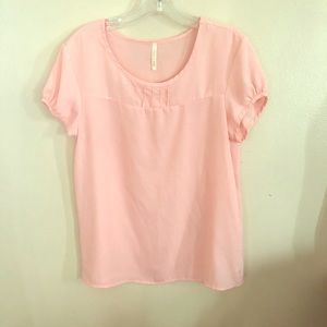 Light pink blouse